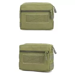 Pouch porta accesorios multiusos verde OD para uso táctico en airsoft