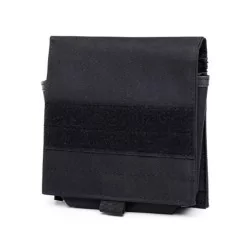 Pouch porta documentos deluxe negro para uso táctico y organización segura