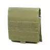 Pouch porta documentos deluxe verde OD para organización táctica segura