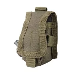 Pouch OD verde para radio o granada compacto y resistente