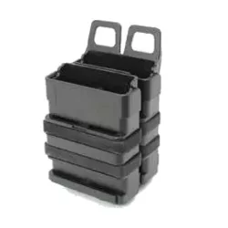 Juego de 2 portacargadores FAST FMA negros para M4 tácticos
