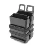 Juego de 2 portacargadores FAST FMA negros para M4 tácticos