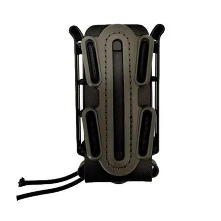 Portacargador Soft Shell Scorpion FMA negro y OD para pistola