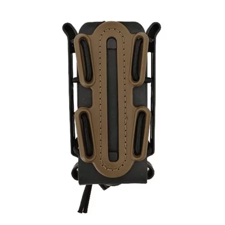 Portacargador Soft Shell Scorpion FMA negro y tan para pistola