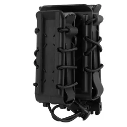 Portacargador rígido Alien negro Wosport para M4 y pistola