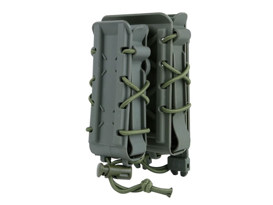 Portacargador Rígido Alien Od M4 Y Pistola Wosport