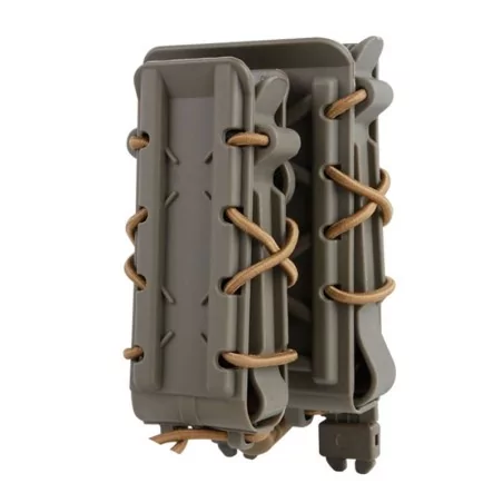 Portacargador rígido Alien tan Wosport para M4 y pistola