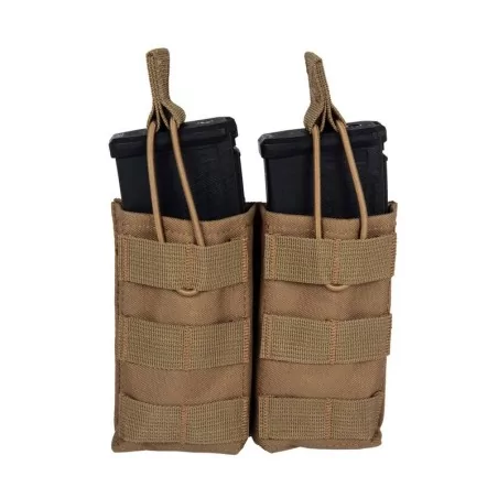 Pouch doble universal molle GFC color tan para accesorios tácticos