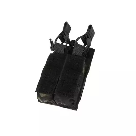 POUCH PARA CARGADOR DE PISTOLA DOBLE CON PARTE SUPERIOR ABIERTA - MB [8FIELDS] BLACK