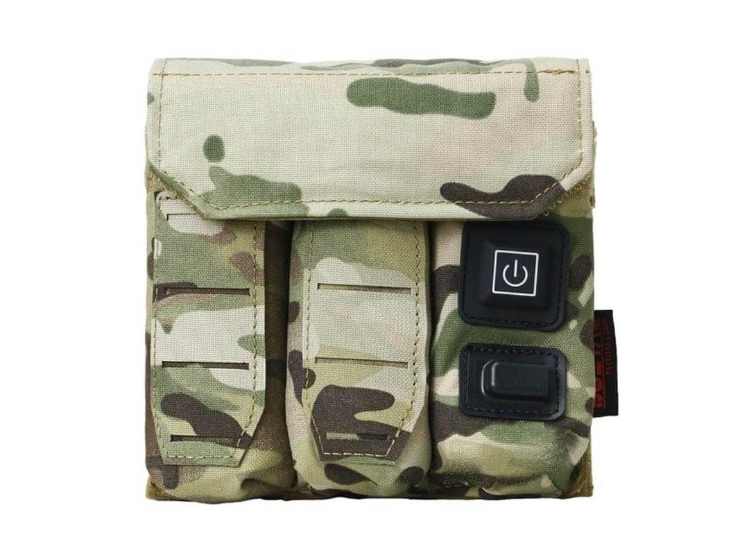 Pouch Portacargador Triple Pistola Calentador Soetac Multicam