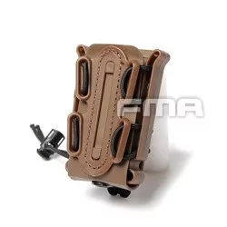 Portacargador pistola Soft Shell Scorpion Tan FMA con sistema MOLLE y acceso rápido