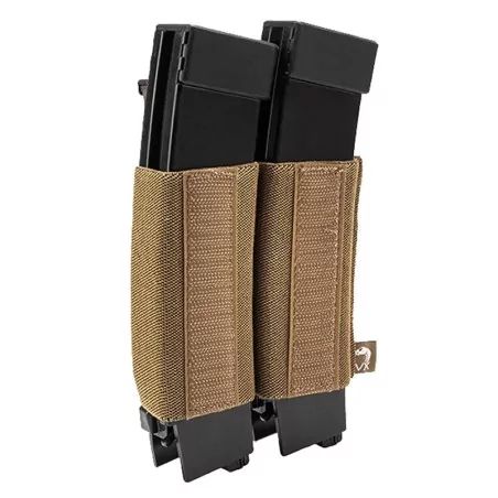 Portacargador doble VX SMG Viper color coyote para réplicas airsoft