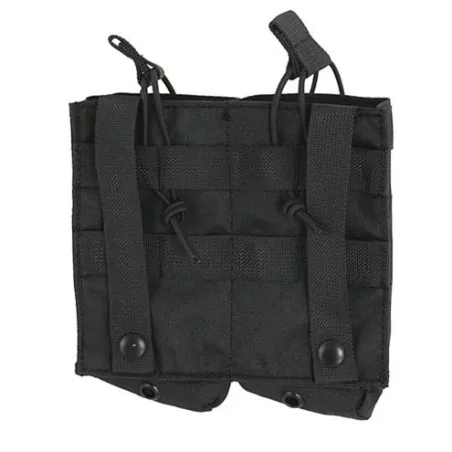 POUCH AK47 MOLLE MODULAR DOBLE NEGRO ▷ POTÉNCIALO · VSGun