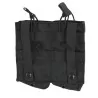 POUCH AK47 MOLLE MODULAR DOBLE NEGRO ▷ POTÉNCIALO · VSGun
