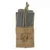 Pouch modular doble tan 8 Fields para cargadores M4 con sistema molle
