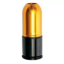 GRANADA GAS MARCA ASG PARA AIRSOFT NEGRO-AMARILLO 90BBS