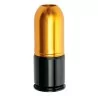 GRANADA GAS MARCA ASG PARA AIRSOFT NEGRO-AMARILLO 90BBS