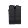 Pouch mag doble negro para cargadores de pistola con sistema molle