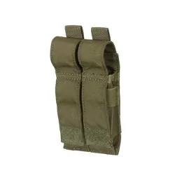 Pouch mag doble OD verde para cargadores de pistola con sistema molle