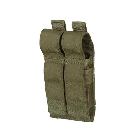 Pouch mag doble OD verde para cargadores de pistola con sistema molle