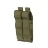 Pouch mag doble OD verde para cargadores de pistola con sistema molle
