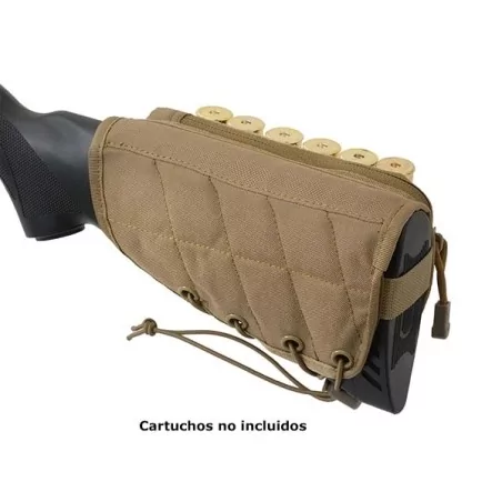 POUCH PORTA CARTUCHOS ESCOPETA GEN2 TAN 【 RESISTENTE · VSGun