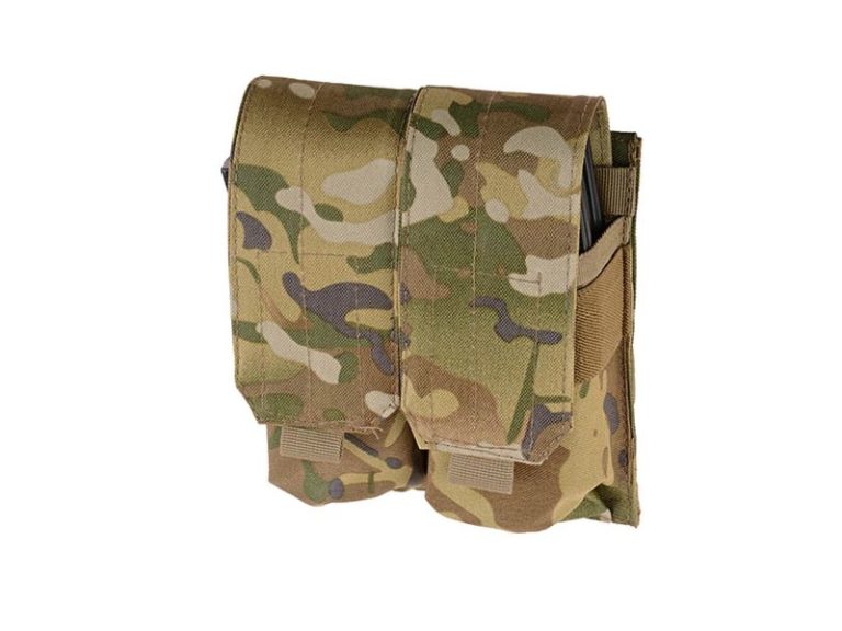 Pouch portacargador doble Multicam para M4 con sistema molle