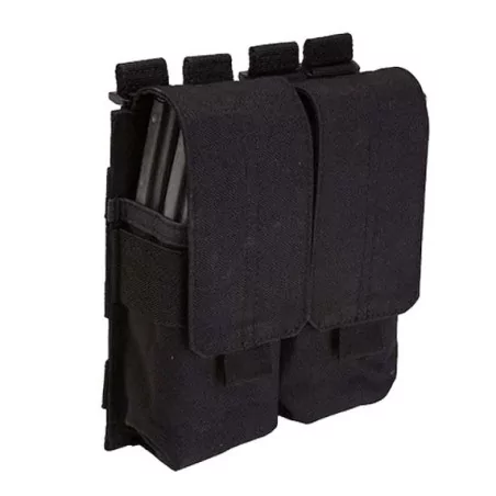 Pouch portacargador doble negro para M4 con sistema molle
