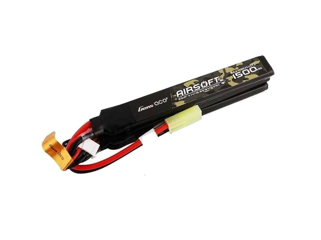 BATERÍA GENS ACE 1500MAH 25C 11.1V NUNCHUCK 3X TAMIYA