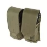 Pouch portacargador doble OD verde para M4 con sistema molle