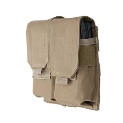 Pouch portacargador doble tan para M4 compatible con sistema molle