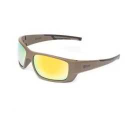 gafas raptor conquer tan con lente amarilla visión táctica mejorada y protección ocular