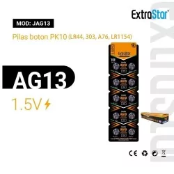 PACK 10 PILAS LR44/AG13 EXTRASTAR 🔋 · VSGun