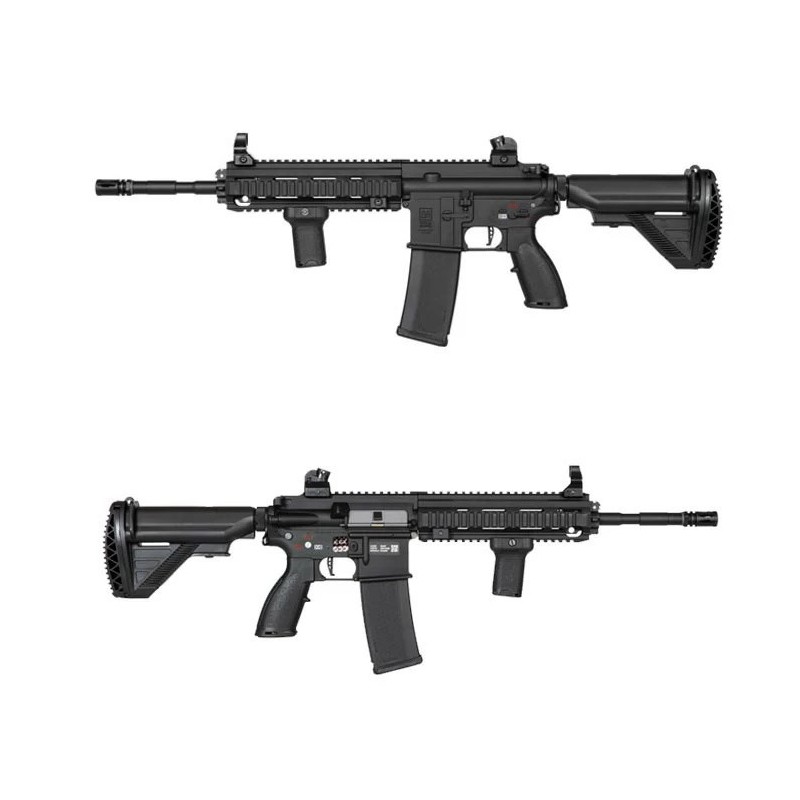 réplica aeg specna arms sa-ph21 hal etu high torque negra precisión táctica