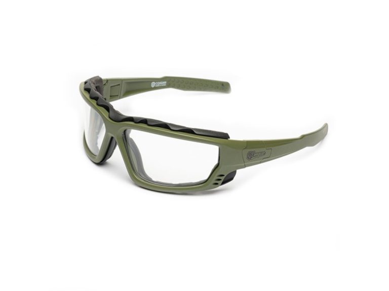 gafas zypher conquer ranger green con goma elástica protección ocular ajuste cómodo
