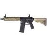 réplica aeg bushido jin mk18 negra bronce full metal etu rendimiento táctico