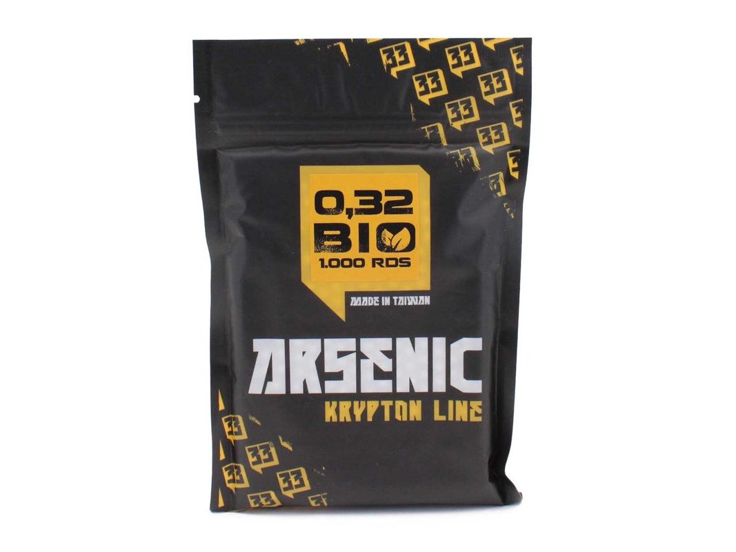 Bolas Arsenic Krypton Bio 0.32g 1000 Bbs Blanca