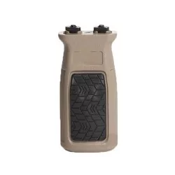 Grip vertical FMA DD Enhanced m-lok tan y negro para mejor control táctico