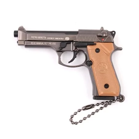 LLAVERO PISTOLA B92F FUNCIONAL 7.5CM ◁ · VSGun