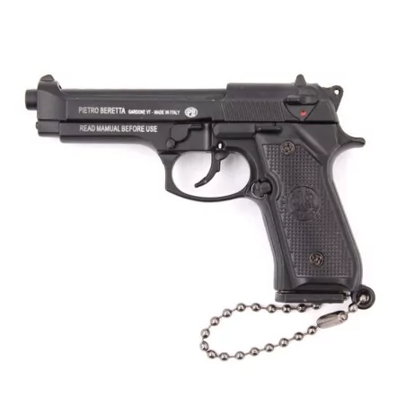 LLAVERO FUNCIONAL B92F NEGRO 7.5CM REALISTA ⭐ · VSGun