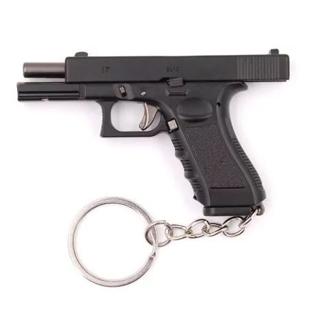 LLAVERO FUNCIONAL G17 NEGRO 7CM REALISTA 🔝 · VSGun
