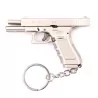 LLAVERO FUNCIONAL G17 PLATEADO 7CM ⭐ · VSGun