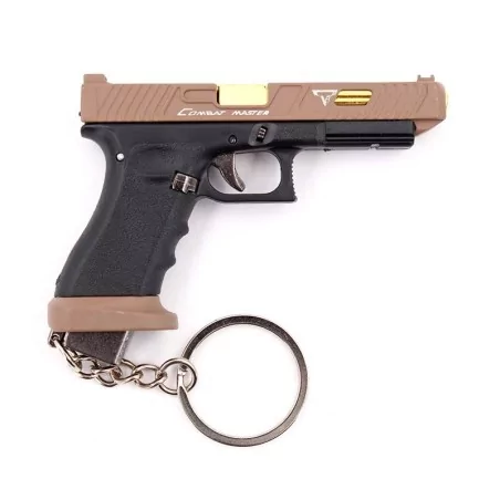 LLAVERO FUNCIONAL G34 TAN/NEGRO 7.5CM ▶️ · VSGun