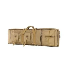 Funda de transporte de 100cm color tan para réplicas de airsoft.