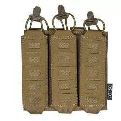 Pouch Corso triple Dagger Laser Coyote para cargadores MP5 y MP7.