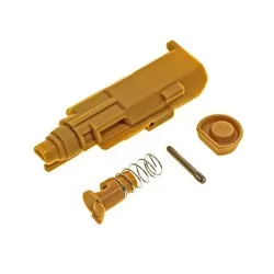 Conjunto nozzle AAP-01 tan CowCow para pistola airsoft de alto rendimiento