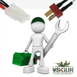 ⚡ CAMBIO CONECTOR T-DEAN AIRSOFT · VSGun