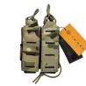 Pouch cargador de pistola doble Conquer Multicam con sistema MOLLE