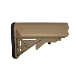 Culata Crane Stock Rossi tan compatible con tubos M4 y portabatería