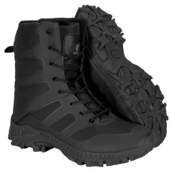 Bota Corso Bandit 8” negra con suela antideslizante y estabilizador trasero